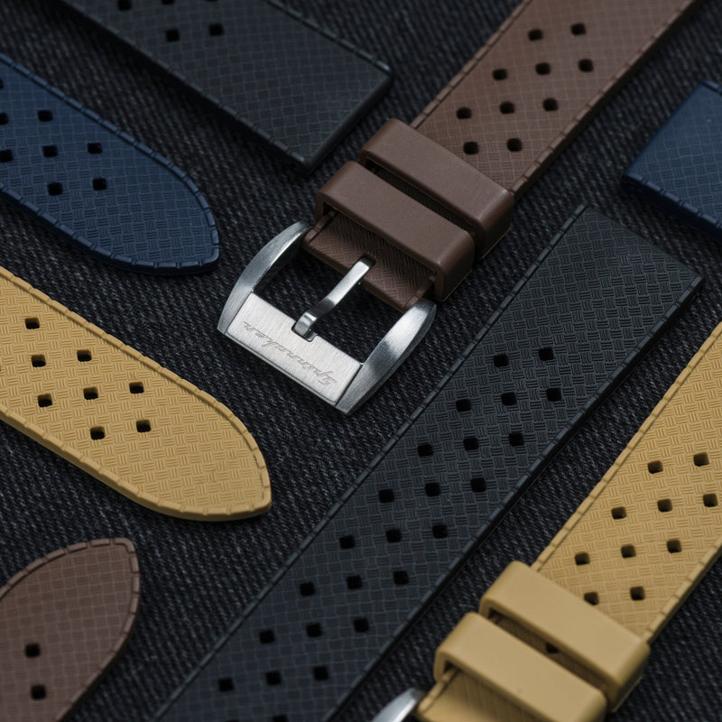 Oahu Rubber Strap Bark Brown