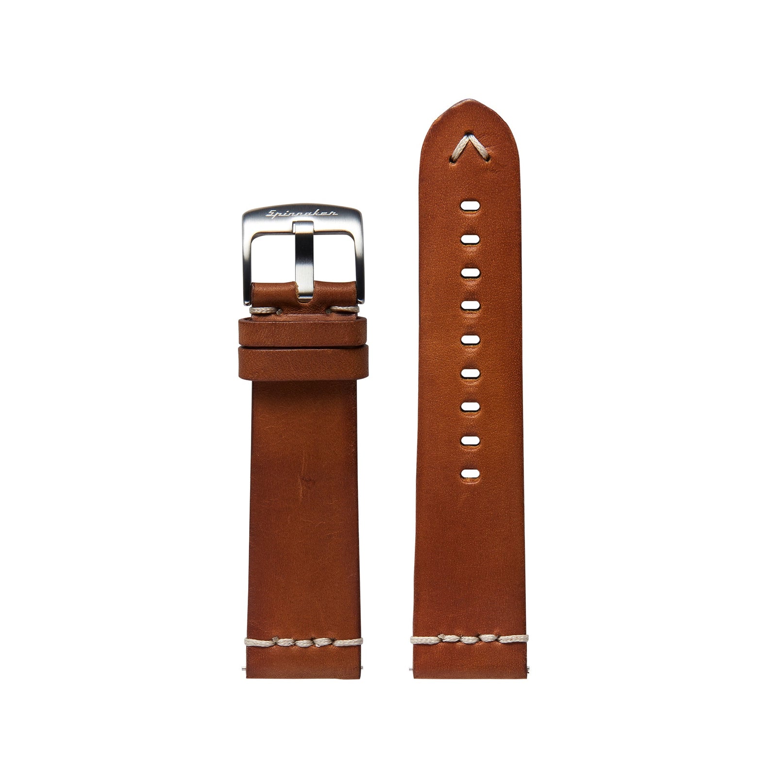 Strap Program Mariano Italian Made Leather Strap  Tan