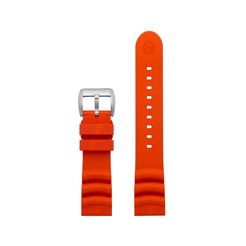 Strap Program Fisarmonica Nbr Rubber Strap  Scuba Orange