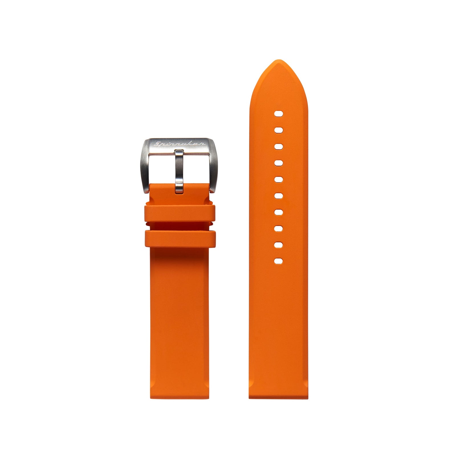 Strap Program Fisarmonica Nbr Rubber Strap  Hazard Orange